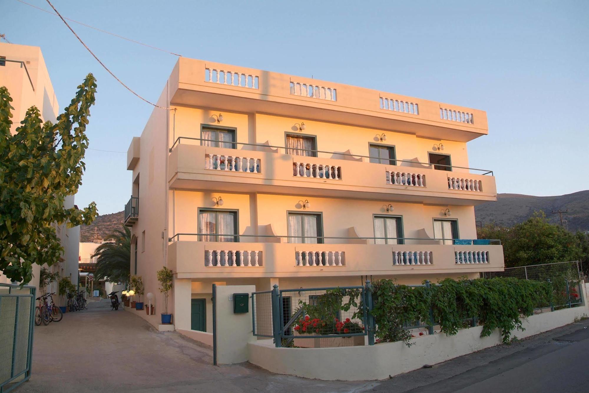 Theoni Apartments Malia Exterior foto